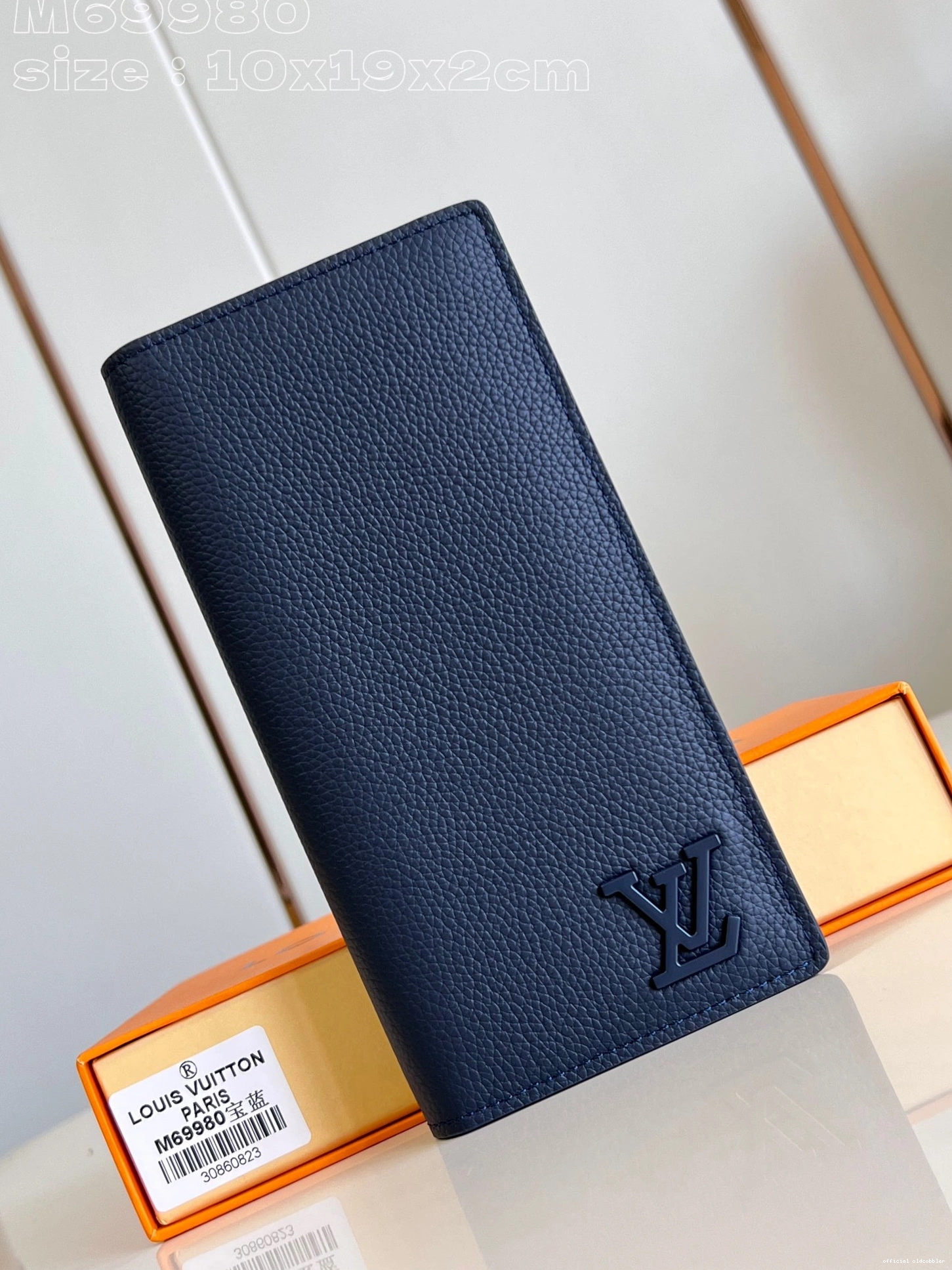 Official oldcobbler LOUIS BRAZZA VUITTON WALLET-10*19*2cm 0724